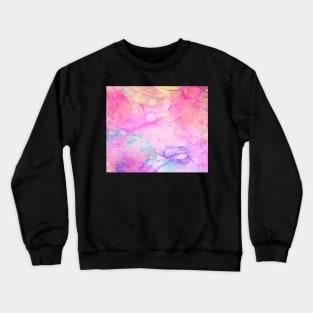 Colorful alcohol ink Crewneck Sweatshirt